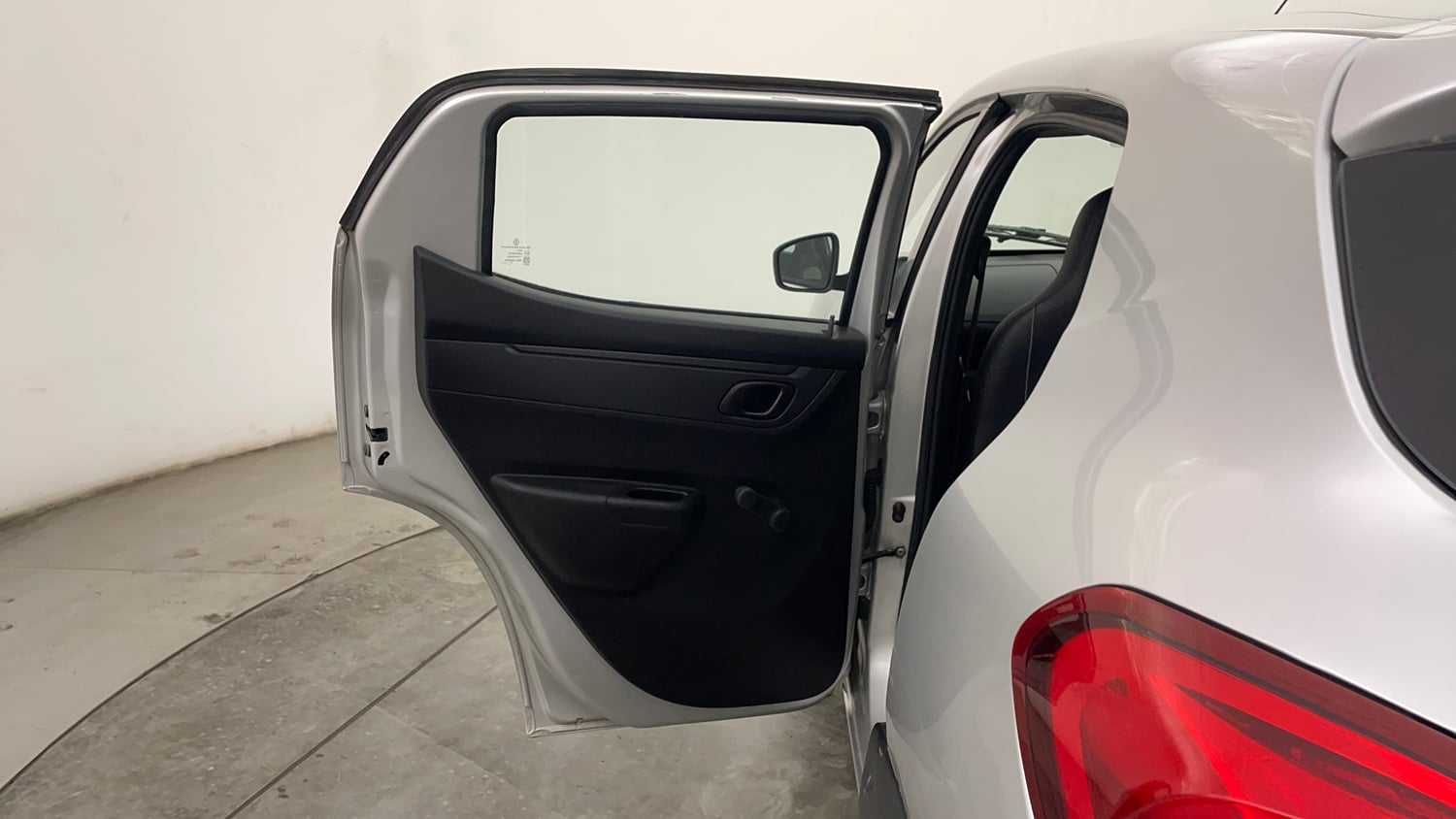 Used 2017 Renault Kwid RXT Petrol Manual interior LEFT REAR DOOR OPEN VIEW