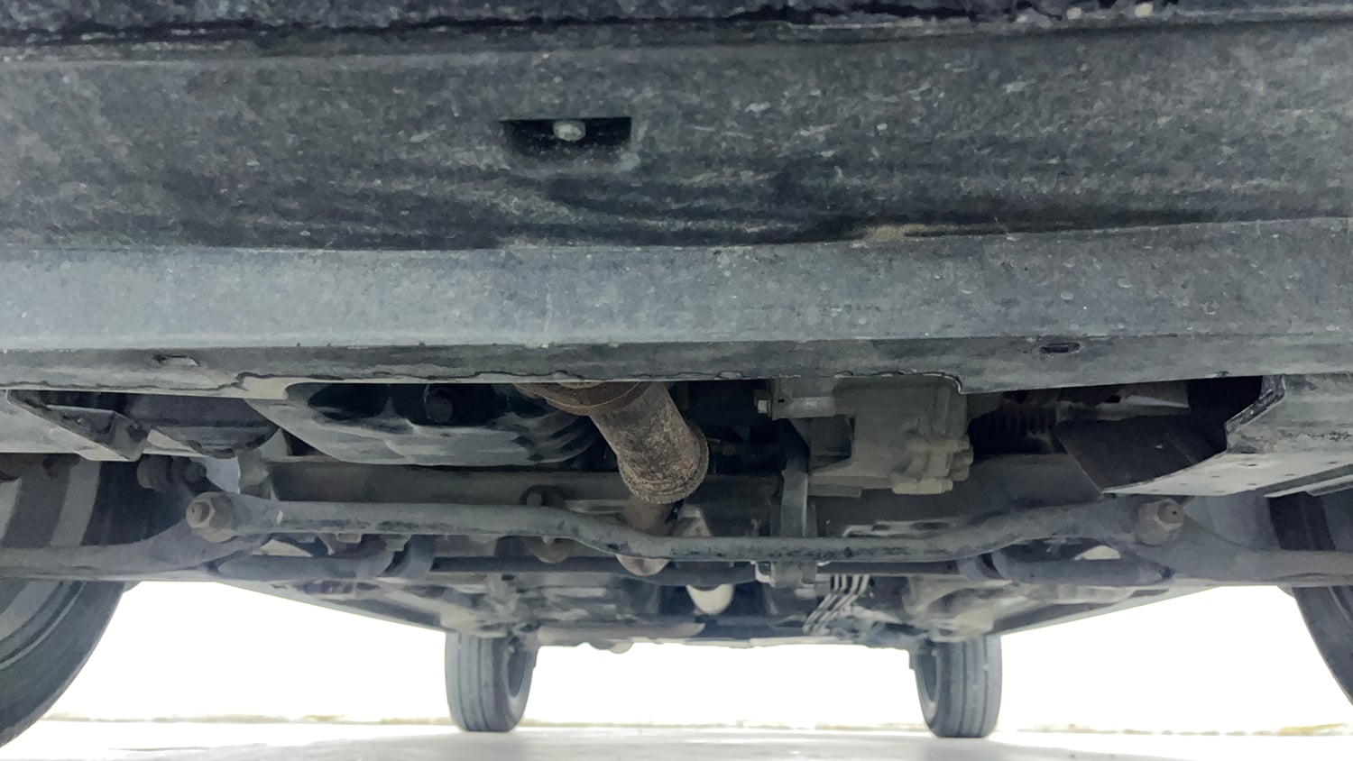 Used 2021 Tata Tiago XZ Plus Petrol Manual extra FRONT LEFT UNDERBODY VIEW