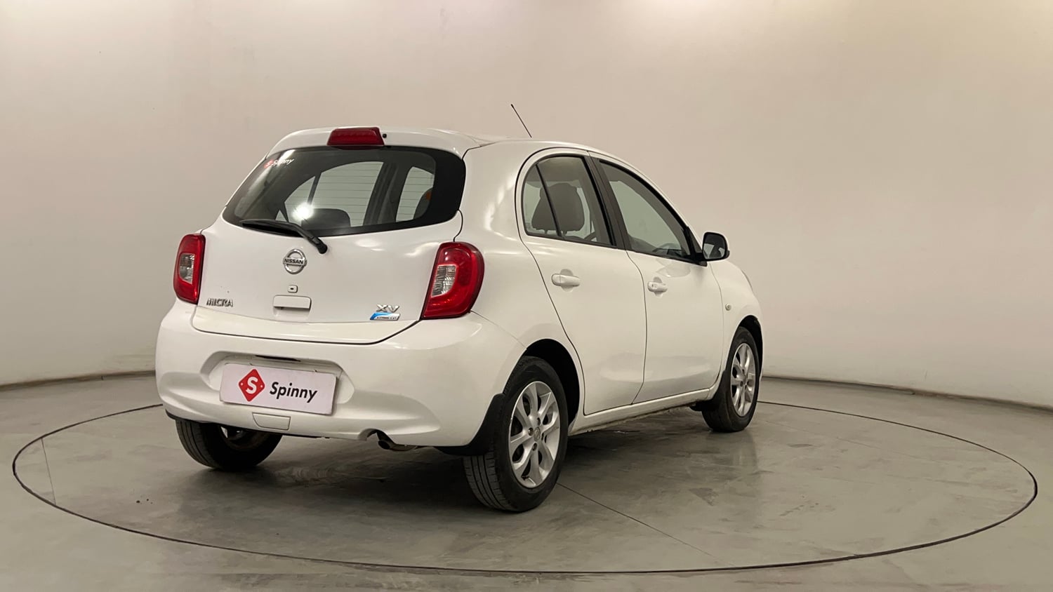 Used 2013 Nissan Micra XV CVT Petrol Automatic exterior RIGHT REAR CORNER VIEW