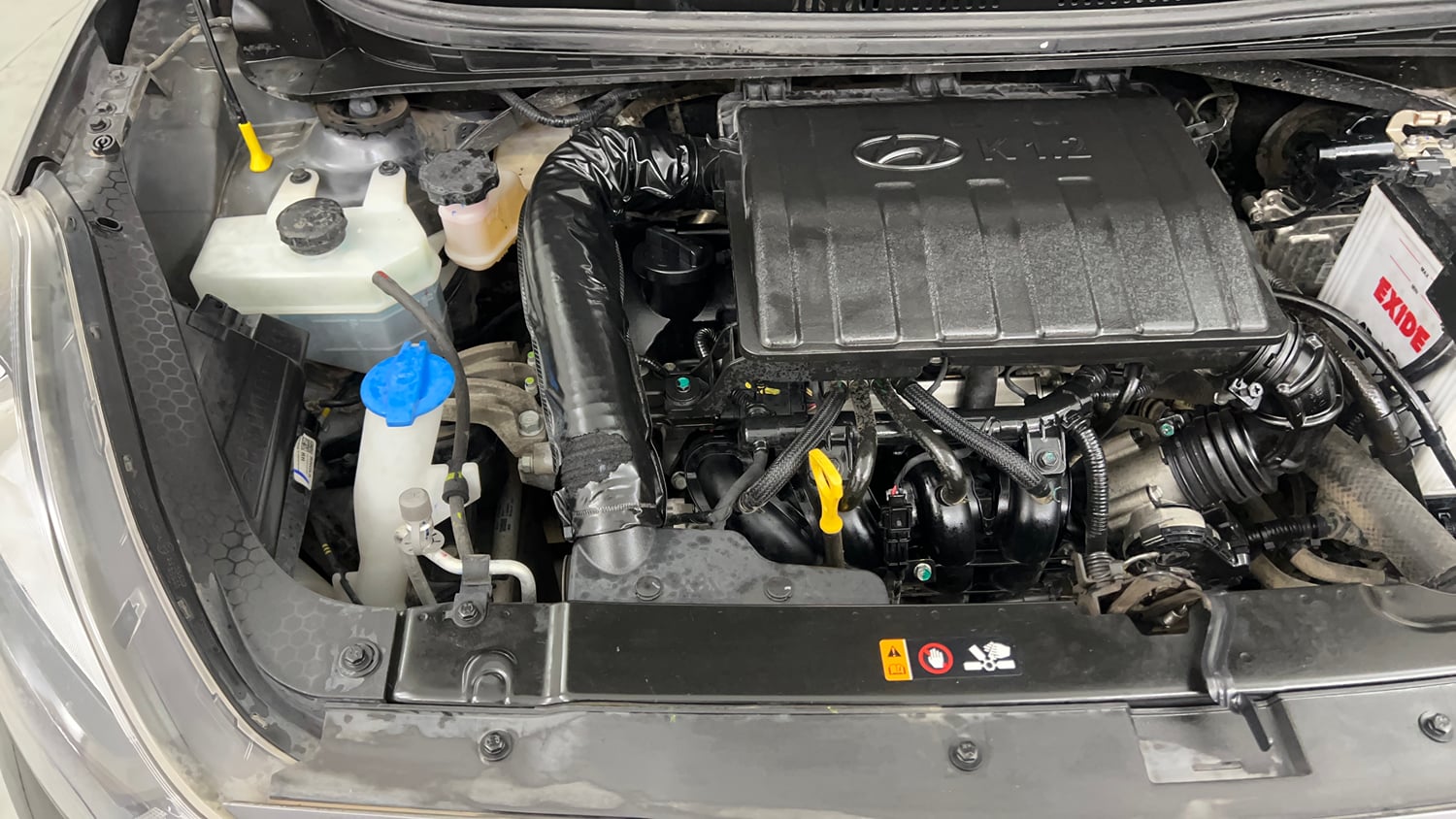 Used 2020 Hyundai Grand i10 Nios Sportz 1.2 Kappa VTVT CNG Cng Manual engine ENGINE RIGHT SIDE VIEW