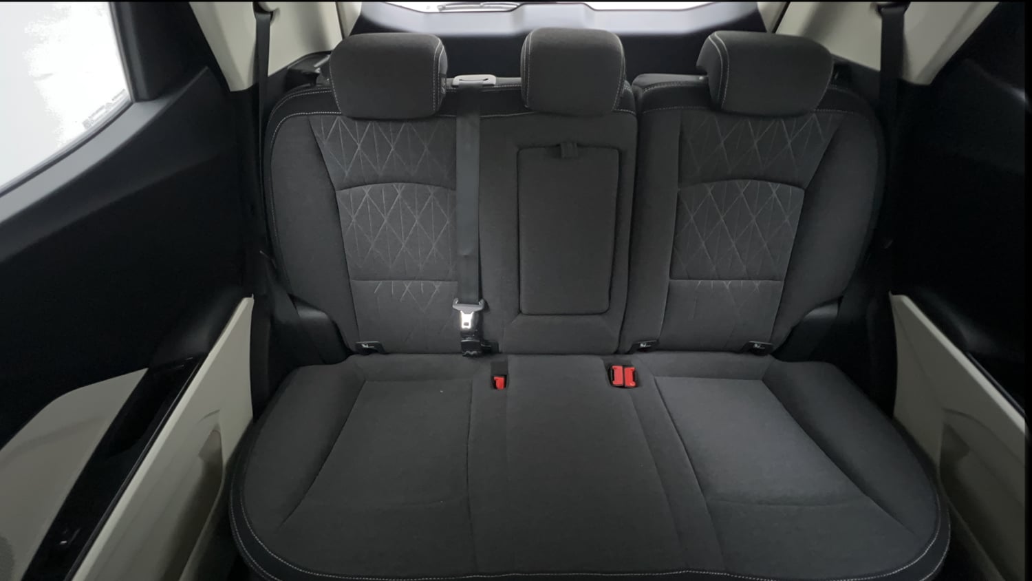 Used 2024 Mahindra XUV 3XO AX5L 1.2 Petrol Petrol Manual interior REAR SEAT CONDITION VIEW