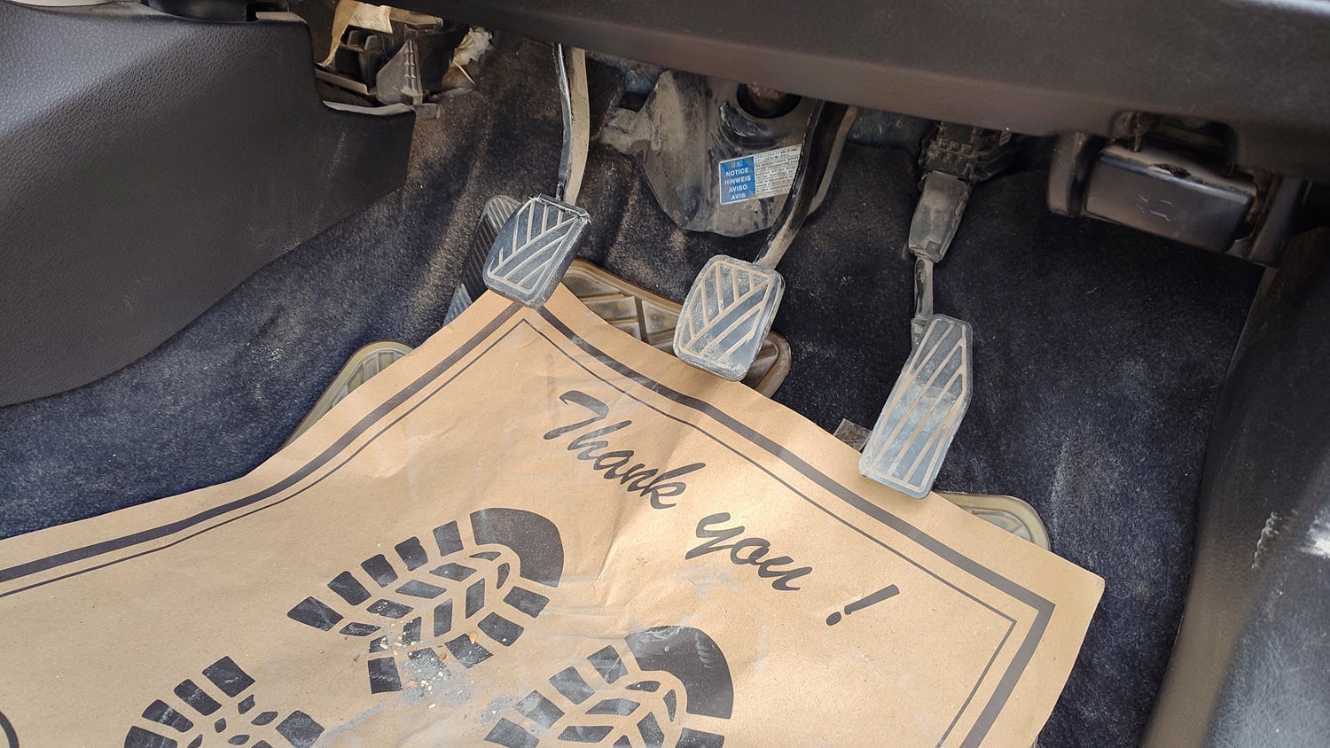 Used 2018 Maruti Suzuki Baleno Delta 1.2 Petrol Manual interior PEDALS VIEW