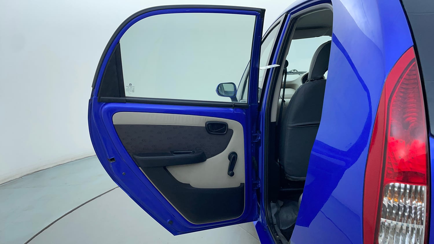 Used 2016 Tata Nano Twist XTA Petrol Automatic interior LEFT REAR DOOR OPEN VIEW