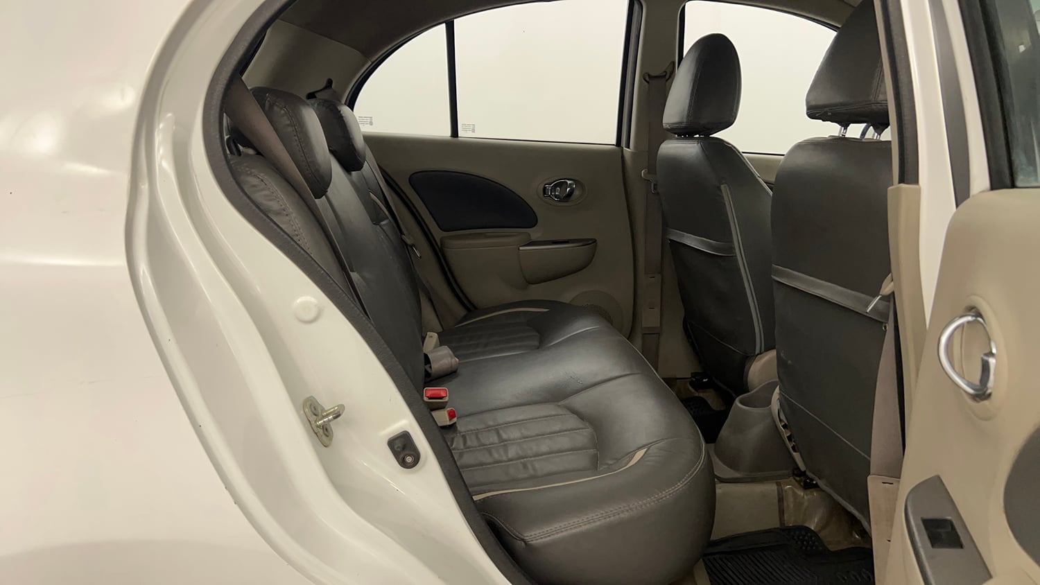 Used 2013 Nissan Micra XV CVT Petrol Automatic interior RIGHT SIDE REAR DOOR CABIN VIEW