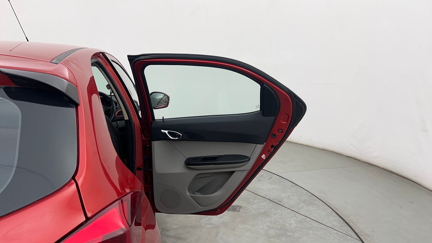 Used 2018 Tata Tiago Revotron XZ Petrol Manual interior RIGHT REAR DOOR OPEN VIEW
