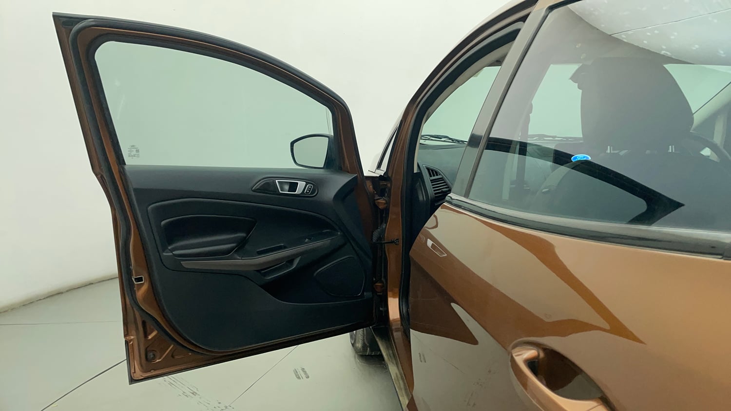Used 2019 Ford EcoSport Titanium + 1.5L TDCi Diesel Manual interior LEFT FRONT DOOR OPEN VIEW