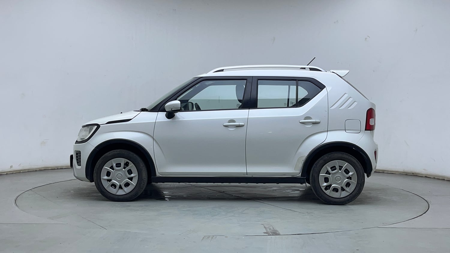 Used 2022 Maruti Suzuki Ignis Delta 1.2 AMT Petrol Automatic exterior LEFT SIDE VIEW