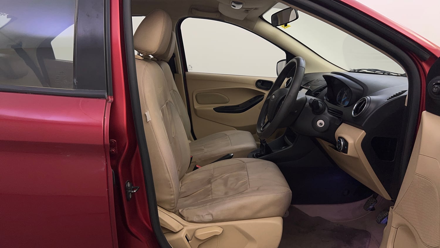 Used 2016 Ford Figo Aspire Titanium1.5 TDCi Diesel Manual interior RIGHT SIDE FRONT DOOR CABIN VIEW
