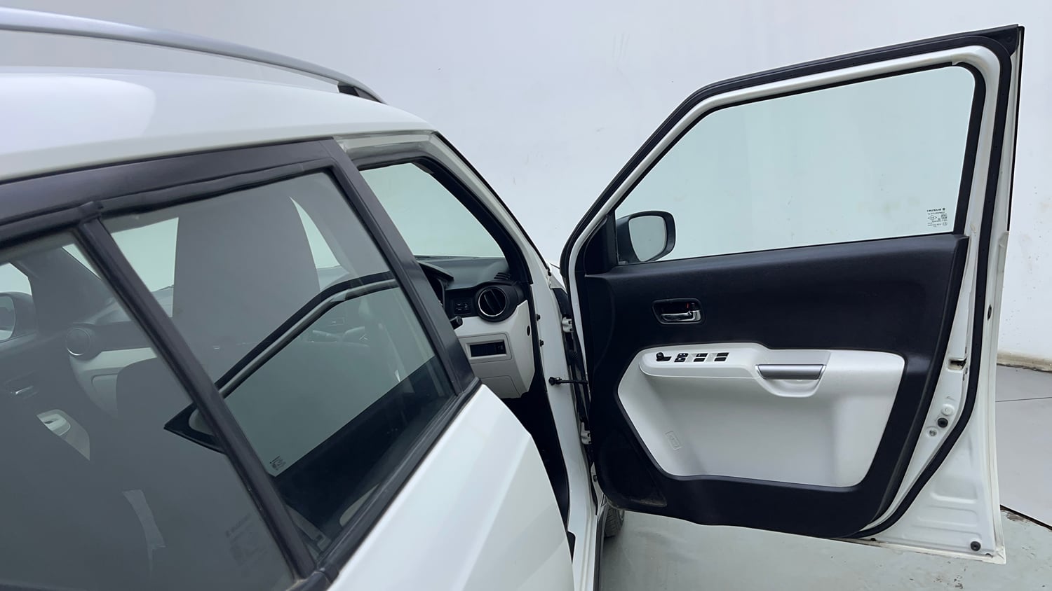 Used 2022 Maruti Suzuki Ignis Delta 1.2 AMT Petrol Automatic interior RIGHT FRONT DOOR OPEN VIEW