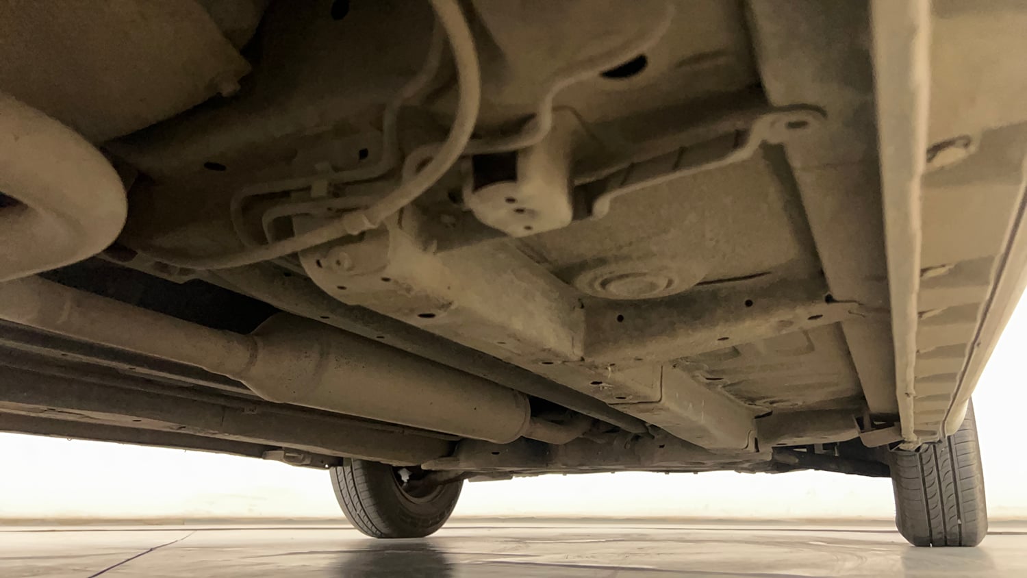 Used 2012 Maruti Suzuki Swift Dzire VXI Petrol Manual extra REAR RIGHT UNDERBODY VIEW