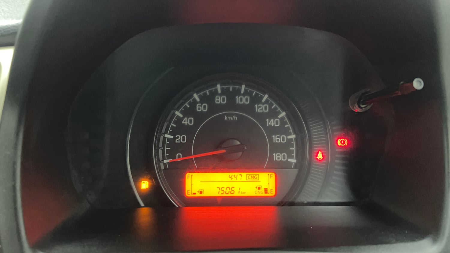 Used 2022 Maruti Suzuki Wagon R LXi (O) 1.0 CNG Cng Manual interior CLUSTERMETER VIEW