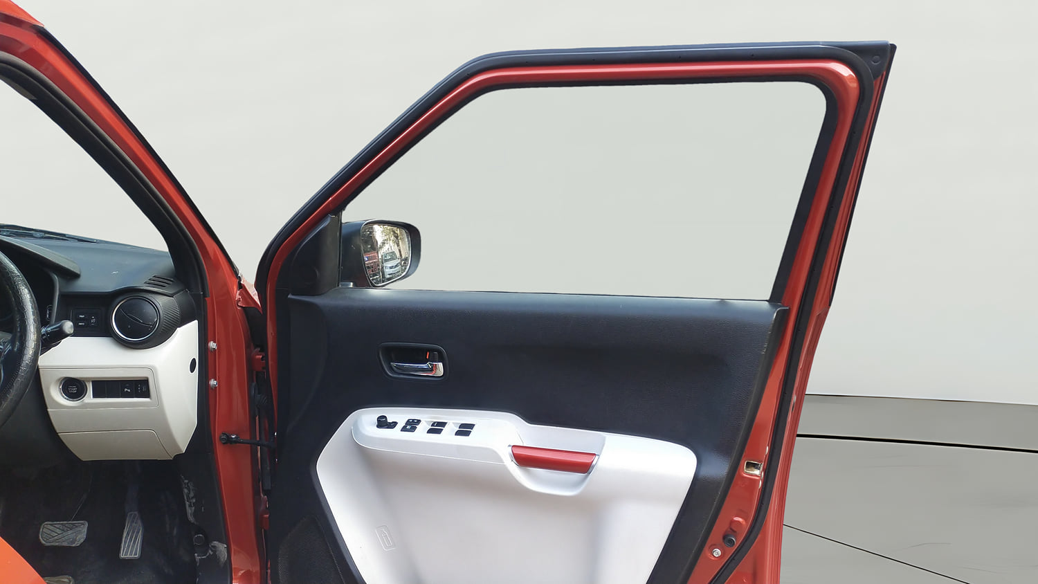 Used 2017 Maruti Suzuki Ignis Zeta 1.2 AMT Petrol Automatic interior RIGHT FRONT DOOR OPEN VIEW