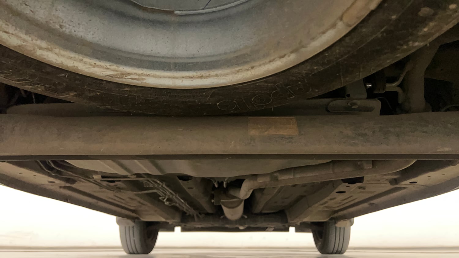 Used 2025 Tata Punch Adventure Plus iCNG Cng Manual extra REAR UNDERBODY VIEW (TAKEN FROM REAR)