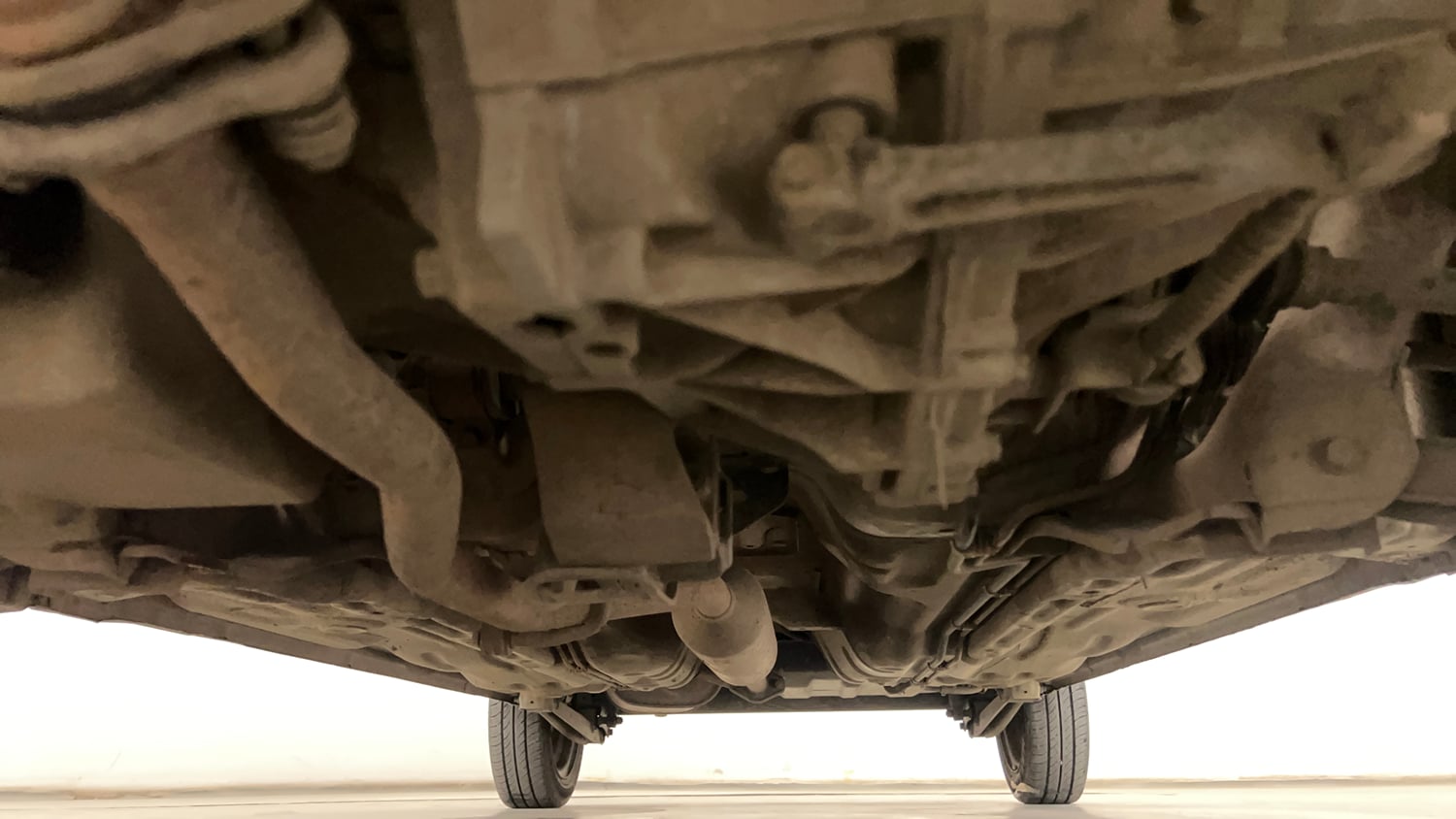 Used 2016 Maruti Suzuki Alto K10 VXi Petrol Manual extra FRONT LEFT UNDERBODY VIEW