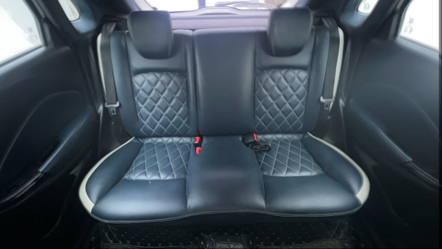 Used 2022 Maruti Suzuki Baleno Alpha MT Petrol Manual interior REAR SEAT CONDITION VIEW
