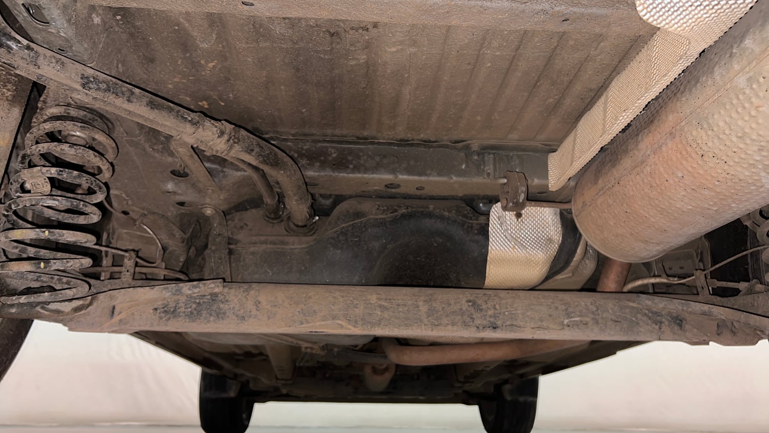 Used 2021 Ford EcoSport S MT 1.5 Ti-VCT Petrol Manual extra REAR UNDERBODY VIEW (TAKEN FROM REAR)