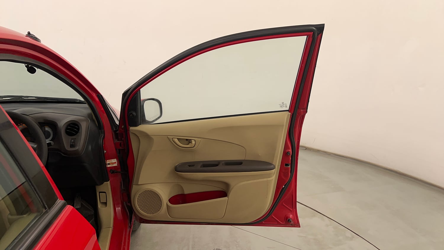 Used 2014 Honda Brio EX MT Petrol Manual interior RIGHT FRONT DOOR OPEN VIEW