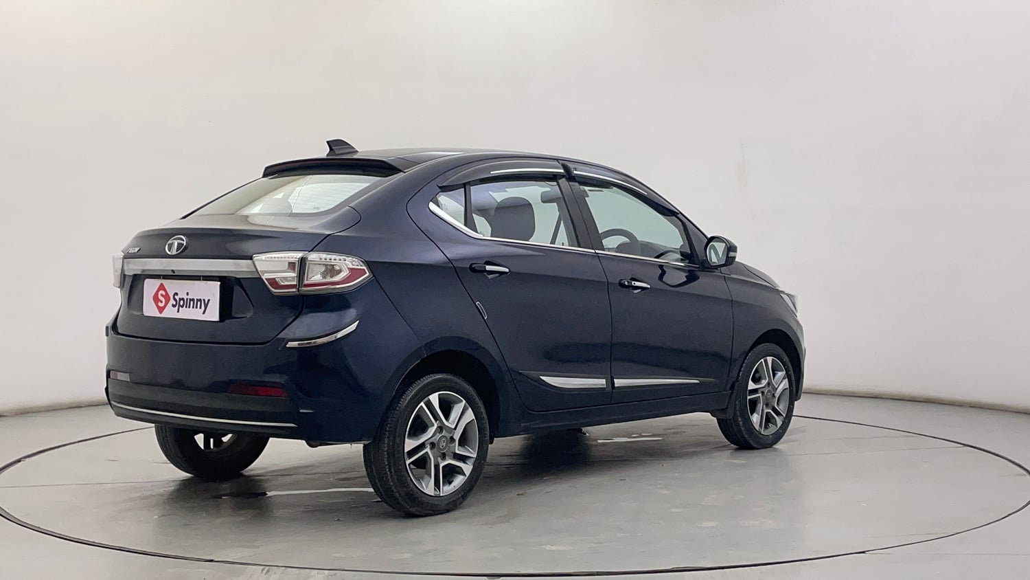 Used 2022 Tata Tigor XZ Plus Petrol Manual exterior RIGHT REAR CORNER VIEW