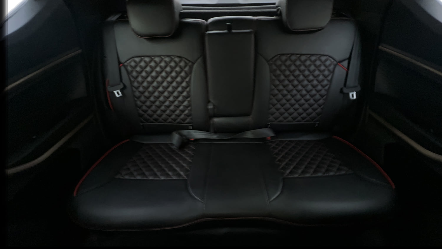 Used 2021 Renault Kiger RXT 1.0 Turbo MT Dual Tone Petrol Manual interior REAR SEAT CONDITION VIEW