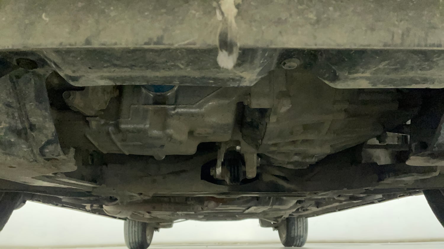 Used 2021 Honda WR-V VX MT Petrol Petrol Manual extra FRONT LEFT UNDERBODY VIEW