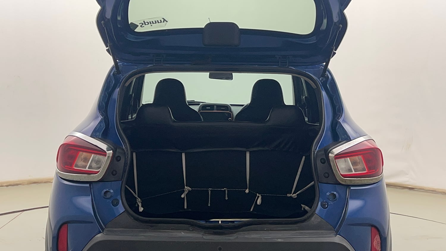 Used 2021 Renault Kwid CLIMBER 1.0 Opt Petrol Manual interior DICKY INSIDE VIEW