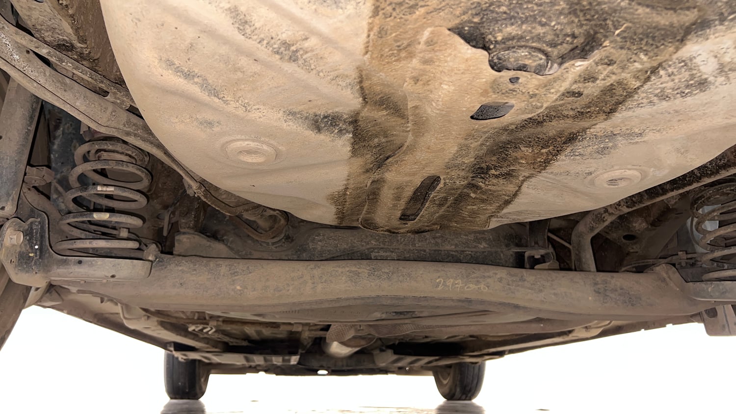 Used 2025 Maruti Suzuki Dzire ZXi Plus Petrol Manual extra REAR UNDERBODY VIEW (TAKEN FROM REAR)