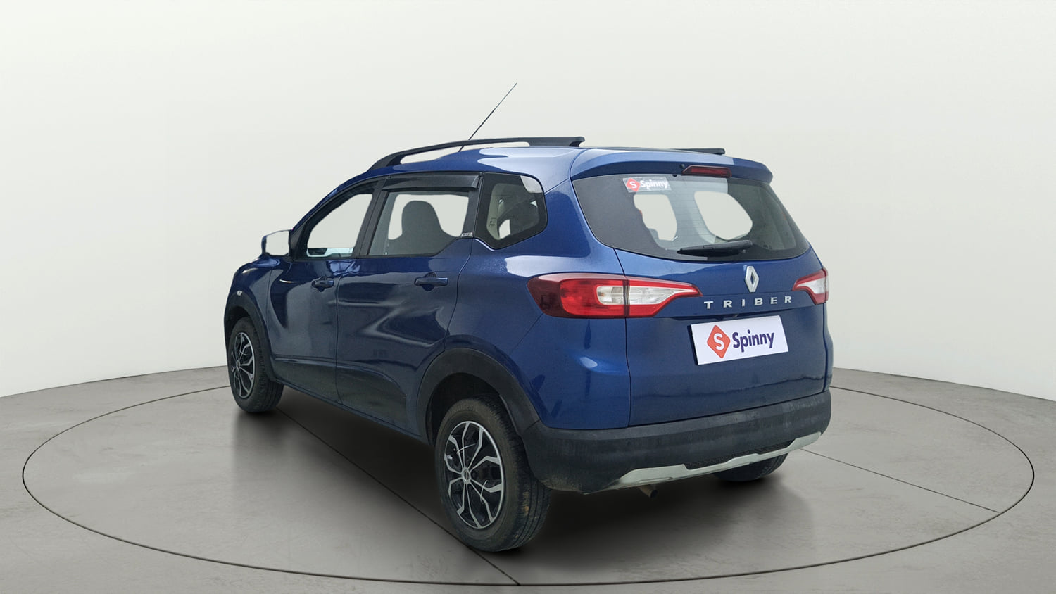 Used 2020 Renault Triber RXZ Petrol Manual exterior LEFT REAR CORNER VIEW