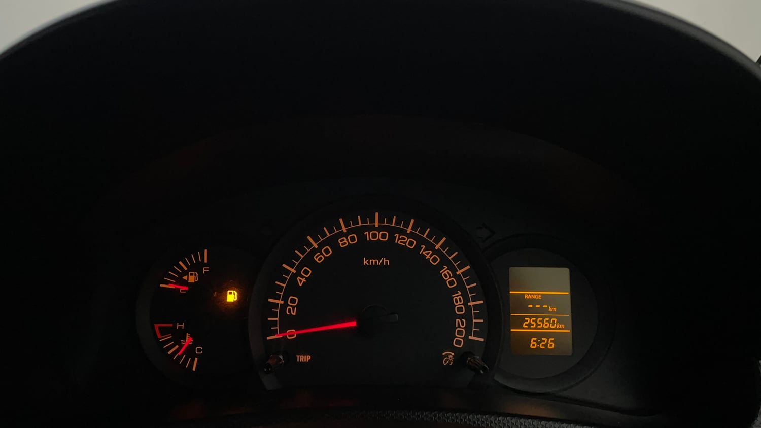 Used 2017 Maruti Suzuki Swift Lxi ABS (O) Petrol Manual interior CLUSTERMETER VIEW