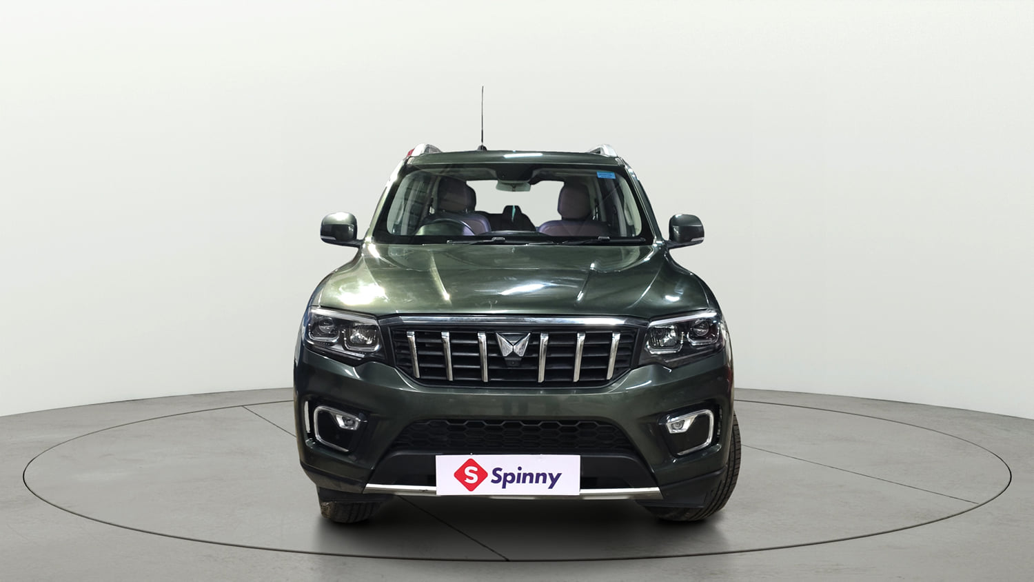 Used 2022 Mahindra Scorpio N Z8 L Petrol MT 7 STR Petrol Manual exterior FRONT VIEW