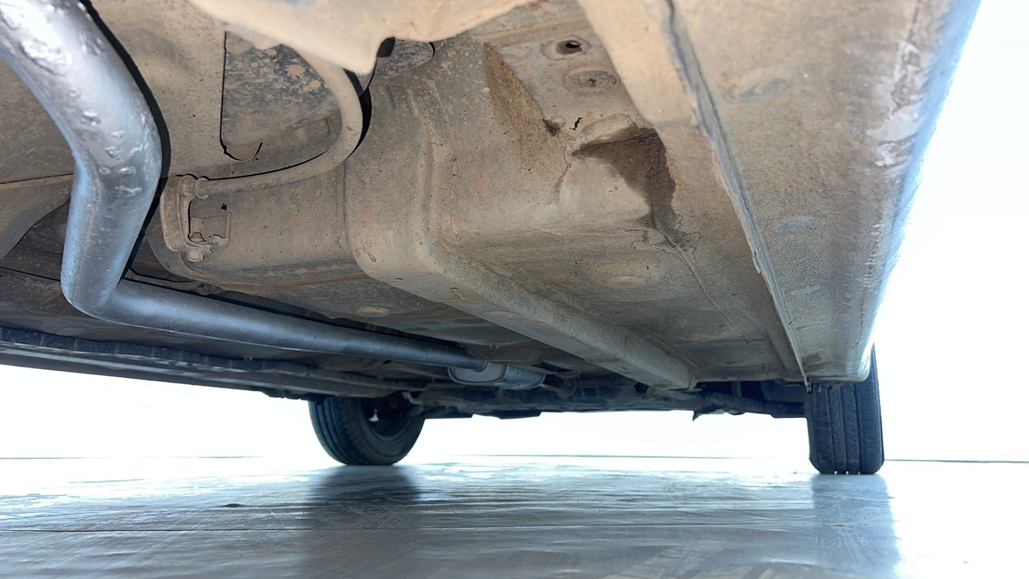 Used 2017 Hyundai Grand i10 Magna 1.2 Kappa VTVT Petrol Manual extra REAR RIGHT UNDERBODY VIEW
