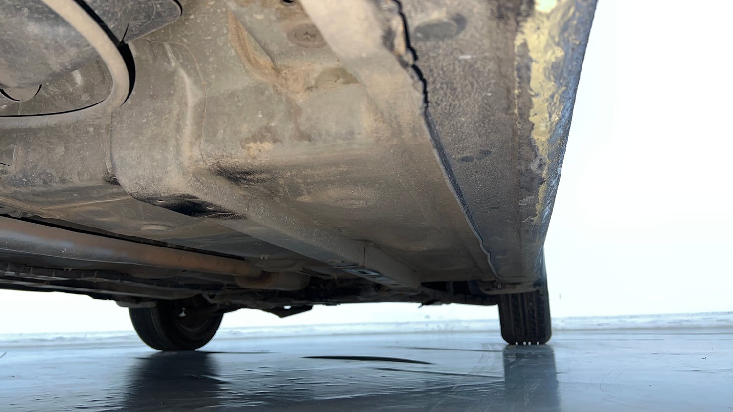 Used 2015 Hyundai Grand i10 Magna 1.2 Kappa VTVT Petrol Manual extra REAR RIGHT UNDERBODY VIEW