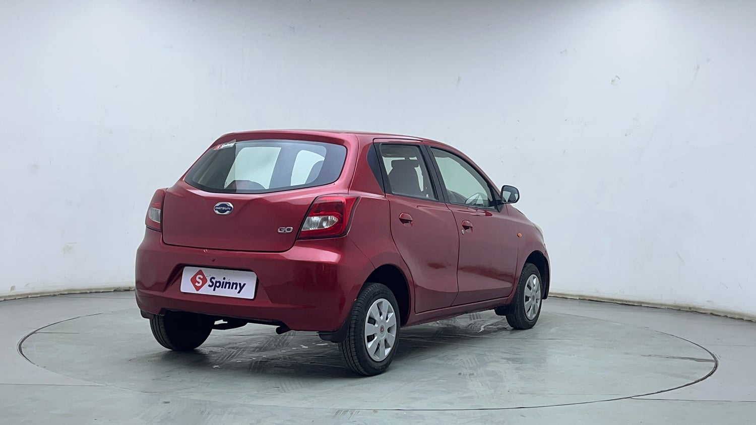 Used 2016 Datsun GO T Petrol Manual exterior RIGHT REAR CORNER VIEW