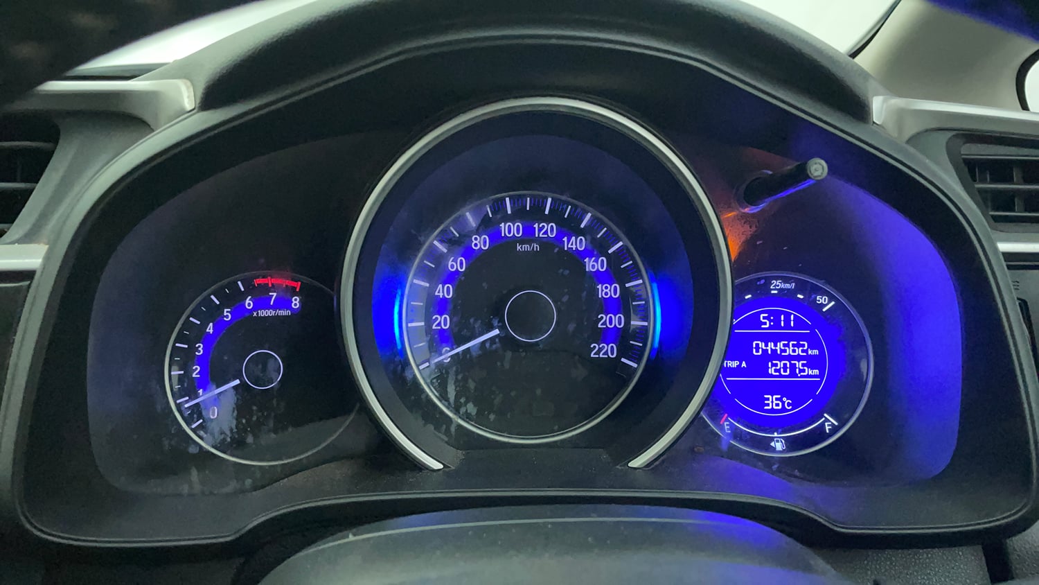 Used 2021 Honda WR-V VX MT Petrol Petrol Manual interior CLUSTERMETER VIEW