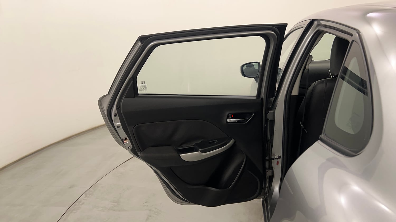Used 2017 Maruti Suzuki Baleno Delta 1.2 AT Petrol Automatic interior LEFT REAR DOOR OPEN VIEW