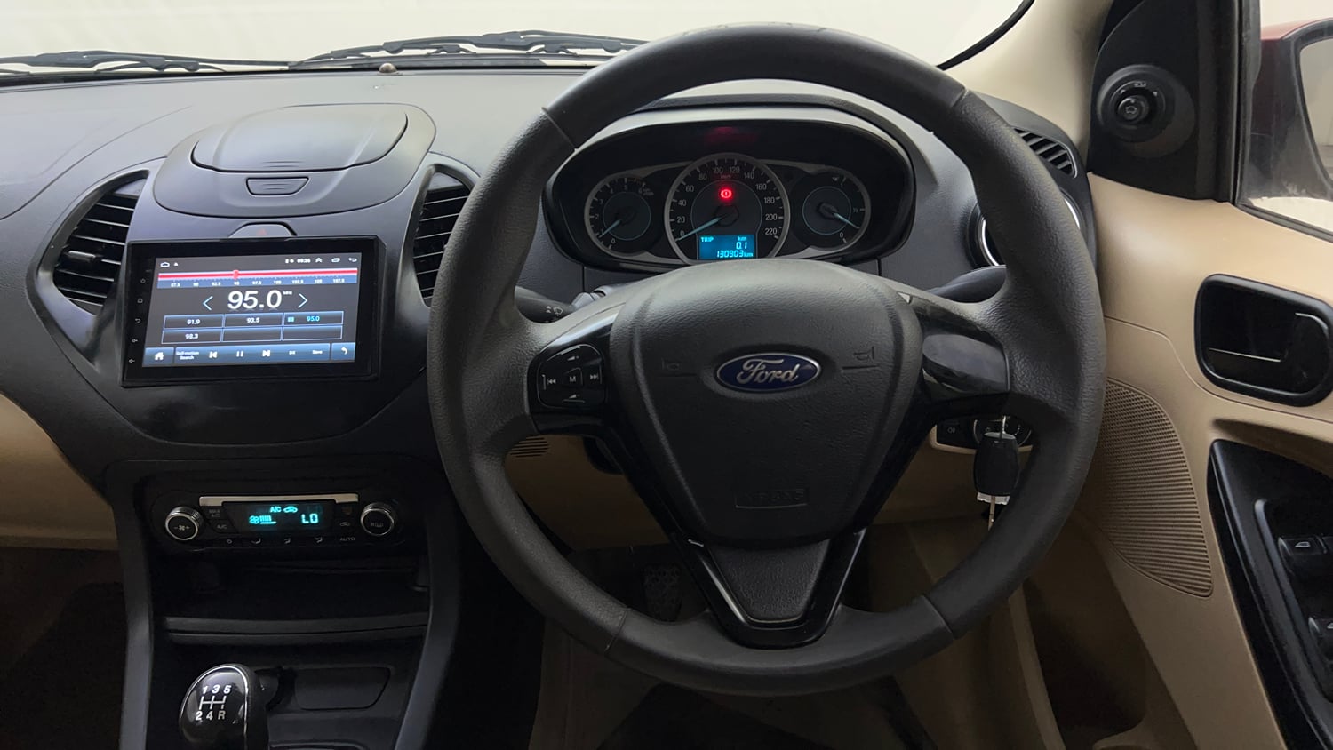 Used 2016 Ford Figo Aspire Titanium1.5 TDCi Diesel Manual interior STEERING VIEW
