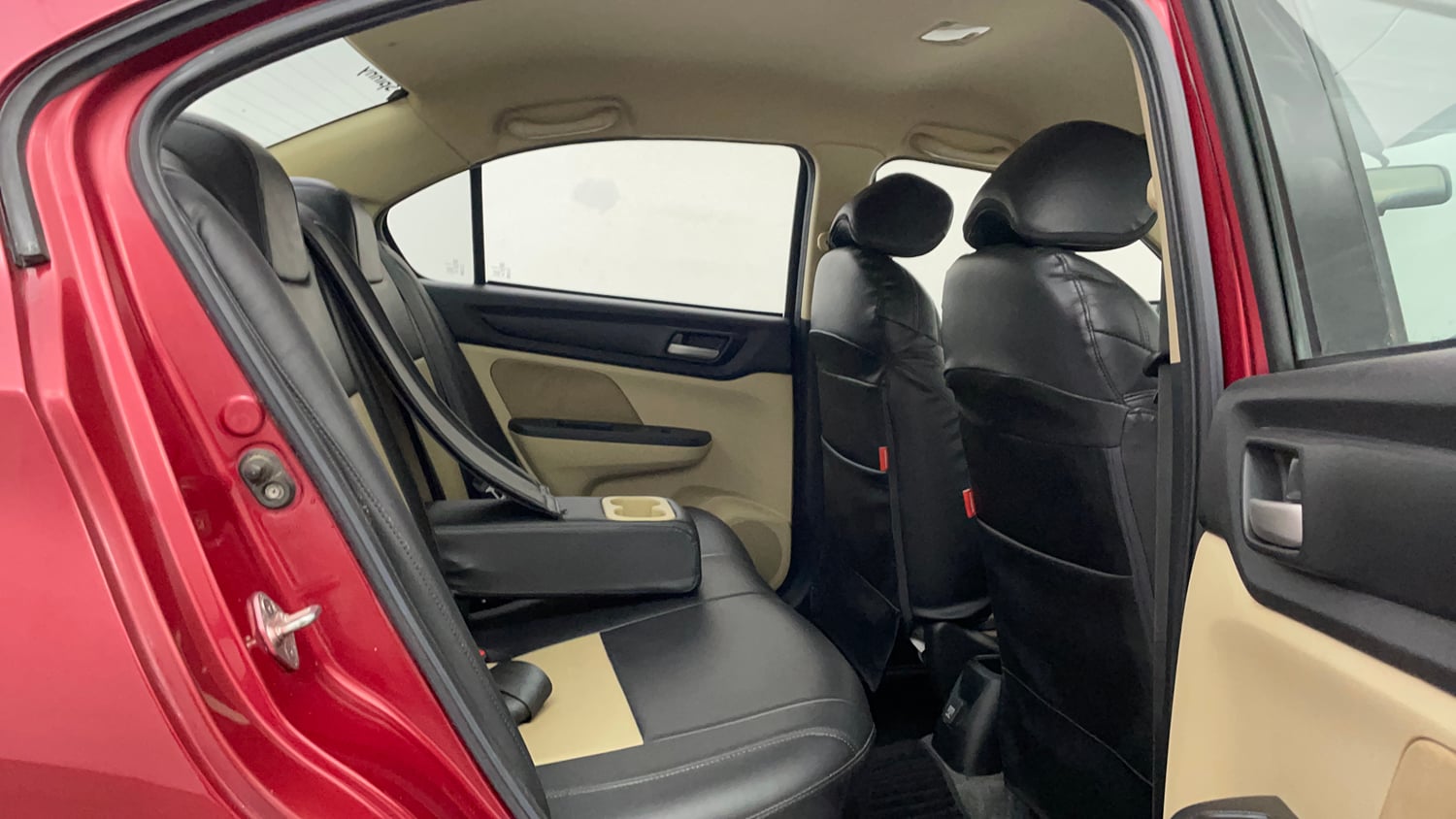 Used 2018 Honda Amaze 1.2 VX MT Petrol Petrol Manual interior RIGHT SIDE REAR DOOR CABIN VIEW