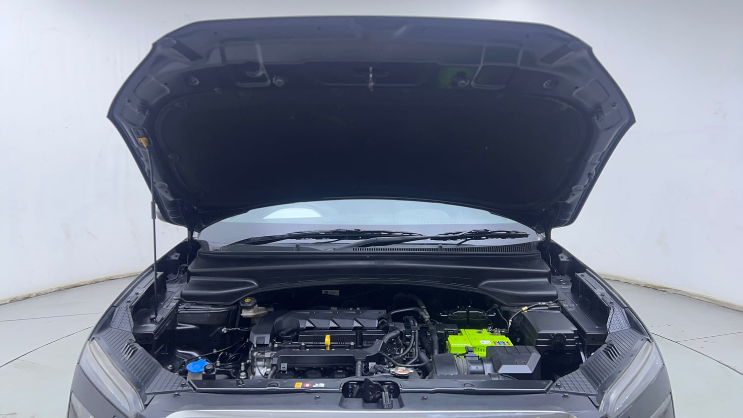 Used 2020 Hyundai Creta SX (O) 1.5 Petrol IVT Petrol Automatic engine ENGINE & BONNET OPEN FRONT VIEW