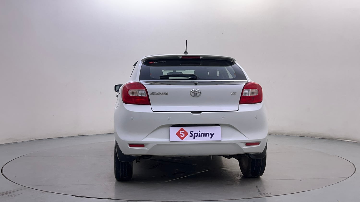 Used 2020 Toyota Glanza G CVT Petrol Automatic exterior BACK VIEW