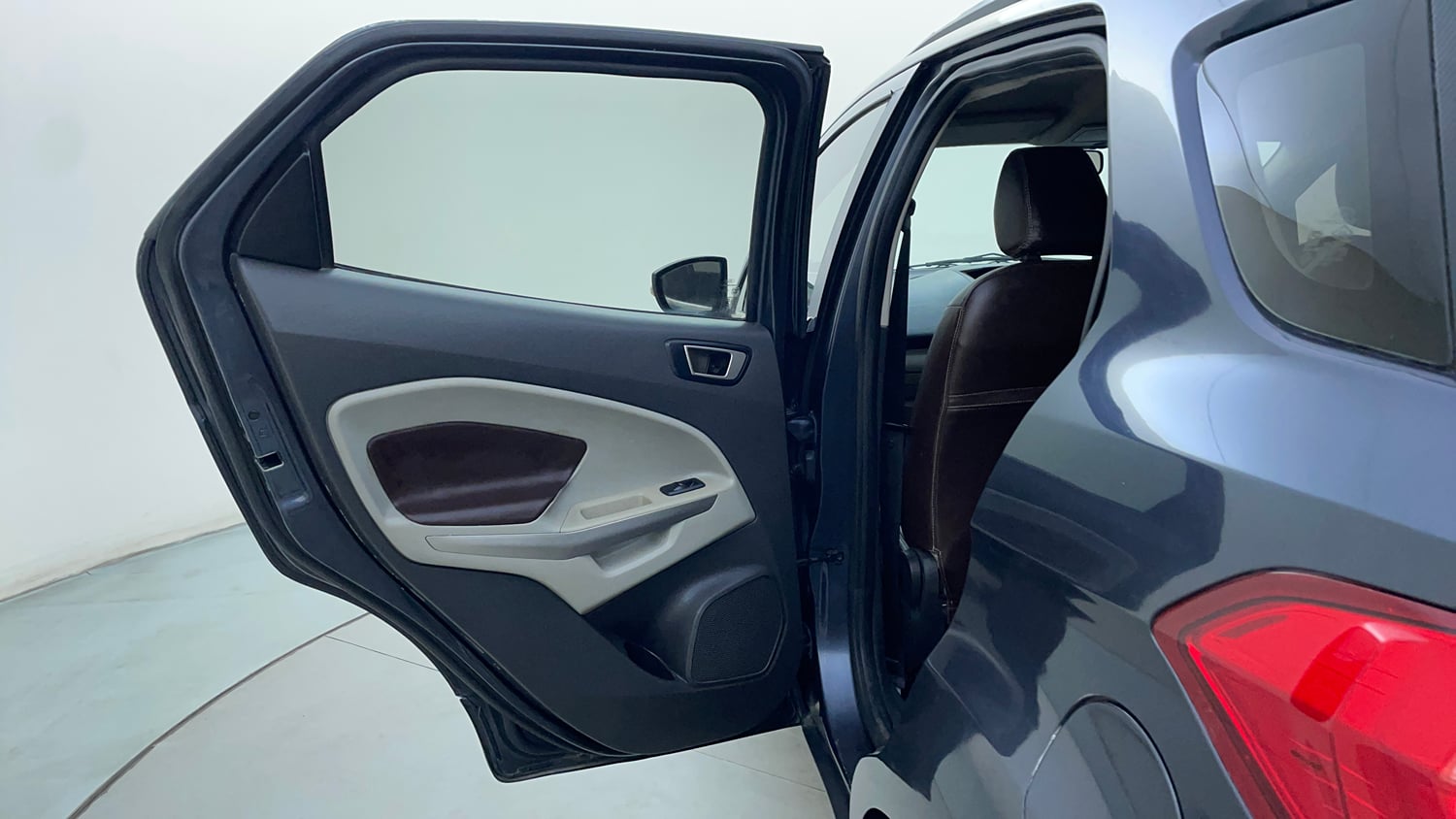 Used 2014 Ford EcoSport Titanium 1.5 TDCi Diesel Manual interior LEFT REAR DOOR OPEN VIEW