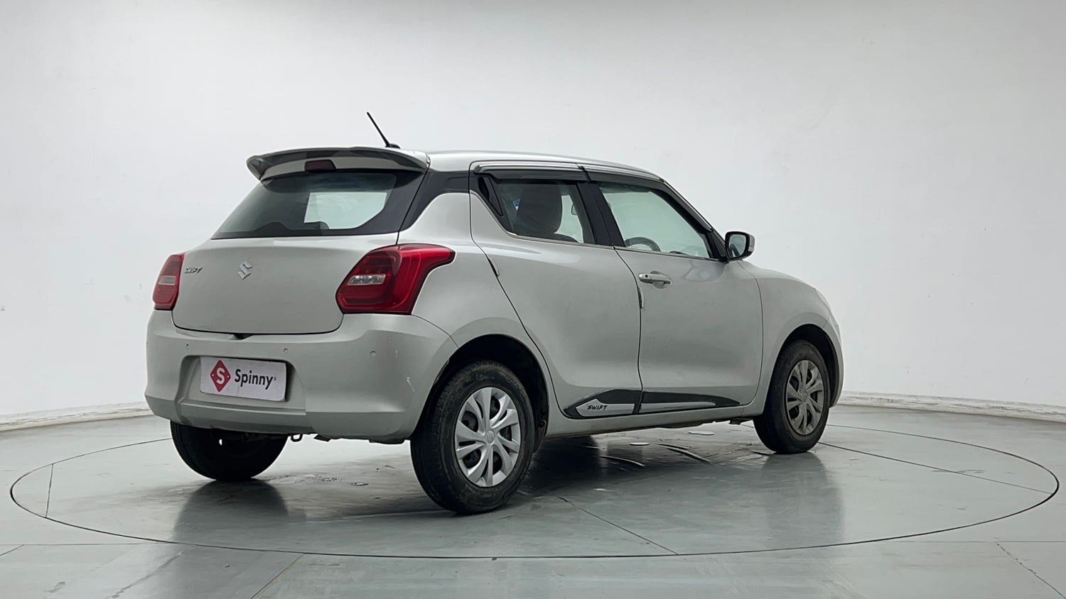 Used 2023 Maruti Suzuki Swift VXi Petrol Manual exterior RIGHT REAR CORNER VIEW