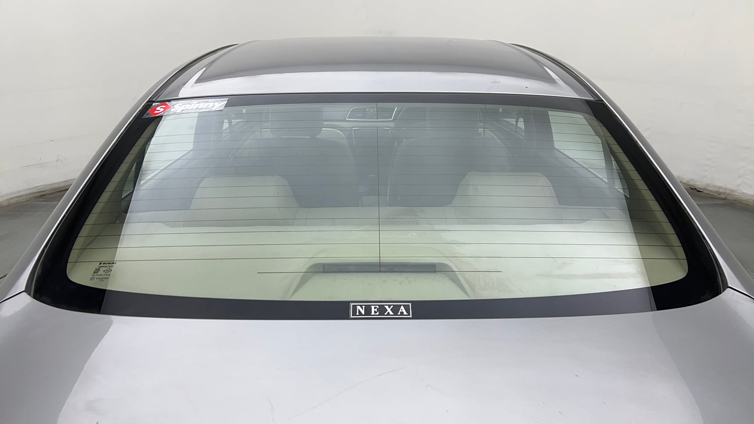 Used 2019 Maruti Suzuki Ciaz Sigma Hybrid 1.5 Petrol Manual exterior BACK WINDSHIELD VIEW