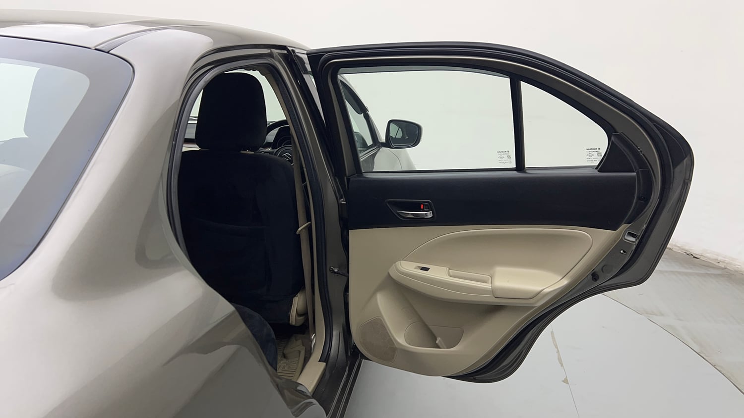 Used 2019 Maruti Suzuki Dzire VXi Petrol Manual interior RIGHT REAR DOOR OPEN VIEW