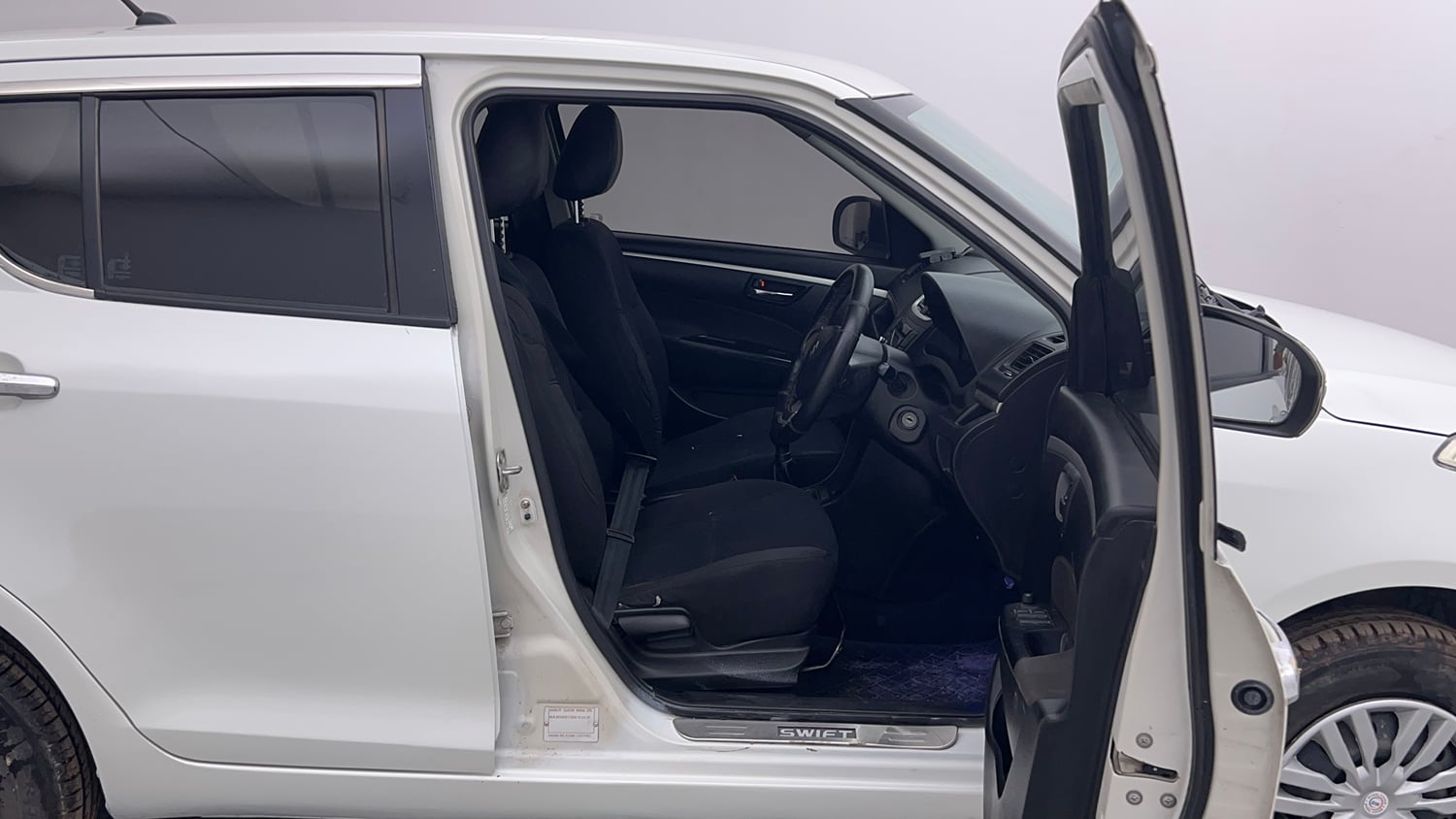 Used 2015 Maruti Suzuki Swift VXi Petrol Manual interior RIGHT SIDE FRONT DOOR CABIN VIEW