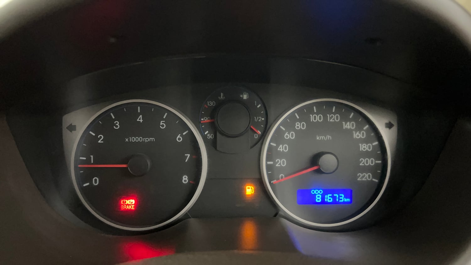 Used 2012 Hyundai i20 Sportz 1.2 BS-IV Petrol Manual interior CLUSTERMETER VIEW