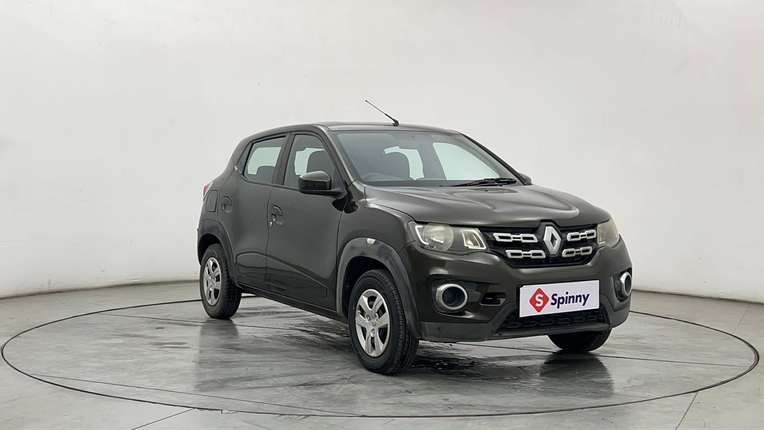 Used 2016 Renault Kwid RXL Petrol Manual exterior RIGHT FRONT CORNER VIEW