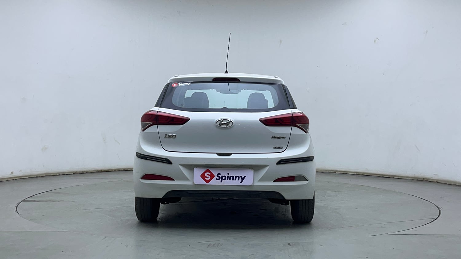 Used 2015 Hyundai Elite i20 Magna 1.2 Petrol Manual exterior BACK VIEW