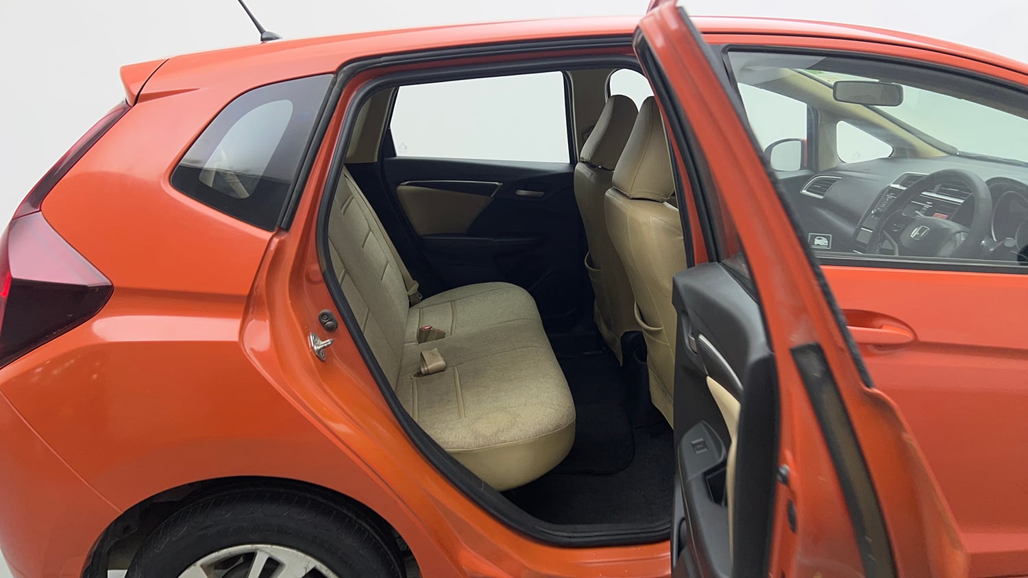 Used 2017 Honda Jazz V AT Petrol Petrol Automatic interior RIGHT SIDE REAR DOOR CABIN VIEW