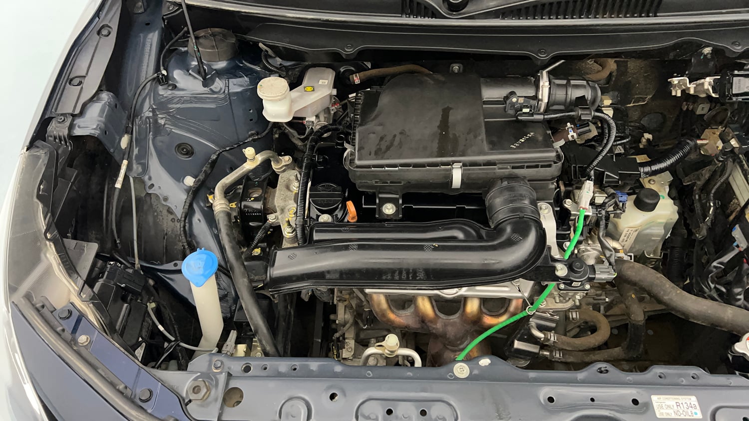 Used 2023 Maruti Suzuki Baleno Delta AGS Petrol Automatic engine ENGINE RIGHT SIDE VIEW