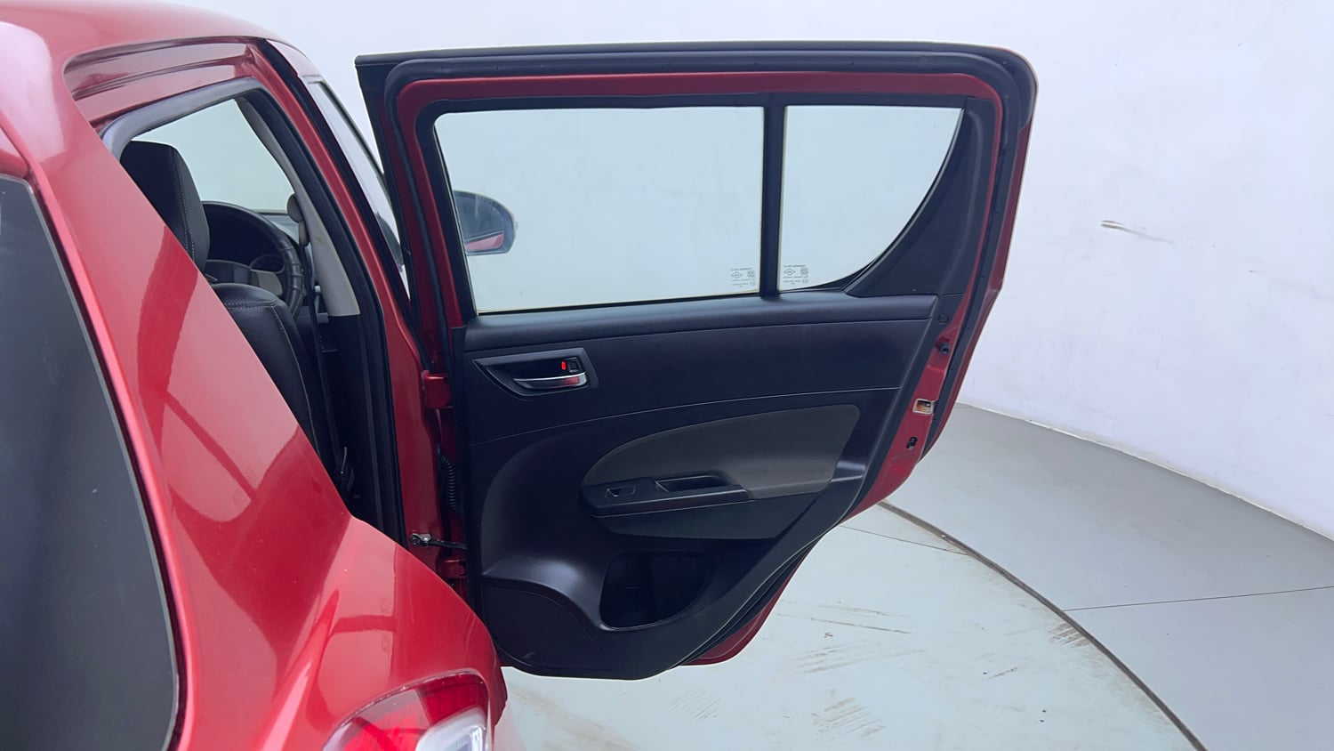 Used 2014 Maruti Suzuki Swift VXi Petrol Manual interior RIGHT REAR DOOR OPEN VIEW