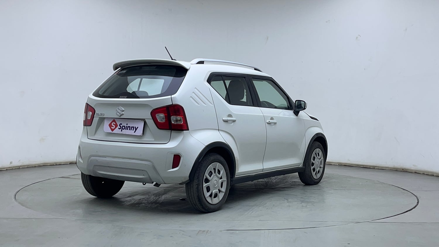 Used 2022 Maruti Suzuki Ignis Delta 1.2 AMT Petrol Automatic exterior RIGHT REAR CORNER VIEW